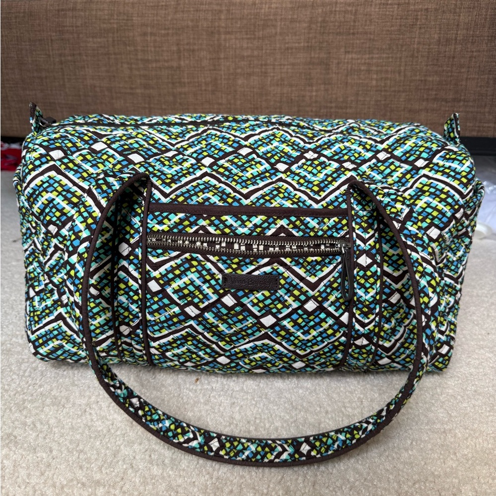 Vera Bradley Small Duffel in Rainforest